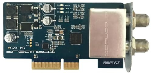 Dreambox DVB-S2X Multi-Stream Dual Tuner Silber