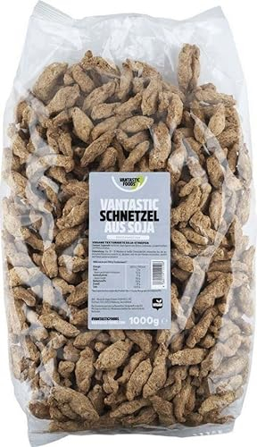 Vantastic Foods Soja Schnetzel Fleischersatz Sojafleisch, 1kg