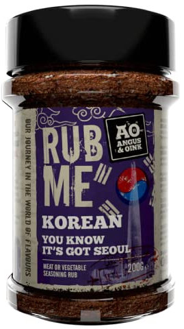 Angus & Oink | You Know It’s Got Seoul Korean Seasoning | Bold & Colourful Flavours | Perfect for Korean BBQ, Chicken Wings & Beef | 200g