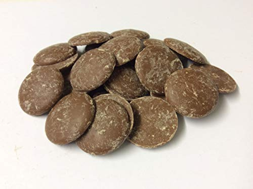 Real Belgium Milk Chocolate Buttons Drops Ideal for Snacking Baking Cooking Ethically Sourced Premium Quality (950g)
