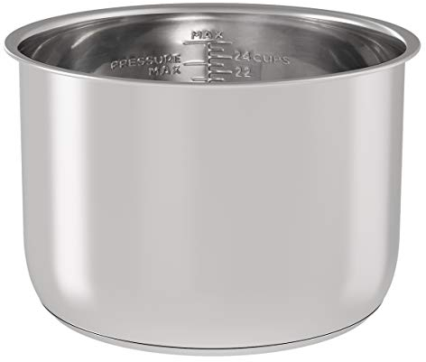 Sicheer - Repuesto para maceta interior de olla (8 L, acero inoxidable, compatible con Ninja Foodi)