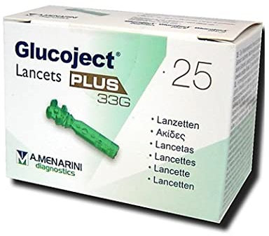 GLUCOJECT Lancette pungidito glucojet plus gauge 33 25 pezzi