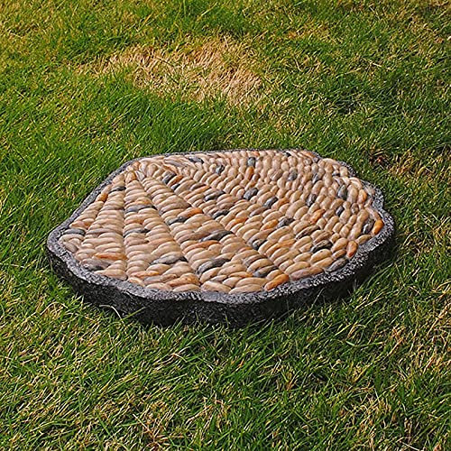 W-Lynn Piedras de Paso de adoquín de jardín, Piedras de Paso de césped de jardín al Aire Libre, Piedras de pavimentación de Patio de Villa, Decoración de Tabla de Paso de jardín,B