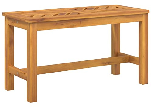 vidaXL Gartenbank 80 cm Massivholz Akazie