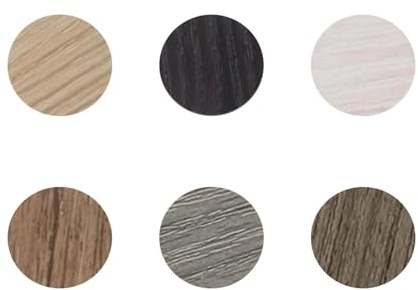 6 Blatt Schraubenloch Aufkleber, Selbstklebende Schraubenabdeckkappen, Abdeckkappen für Bohrlöcher, Staubdichter Lochaufkleber, für Schraubkappen, Abdeckung, Holz, Kleiderschrank, Möbel