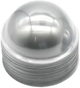50 piezas de cúpulas de plástico de 9 cm, cubiertas redondas para coctelera 3D, cúpulas dimensionales de papel, suministros de tarjetas para hacer tarjetas