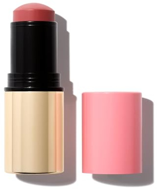 MAKE Beauty Cream Stroke Cream Blush Stick for Cheeks - Vibrant, Natural Soft Matte Finish - Shade Major Mauve, Earthy Mauve Blush Makeup