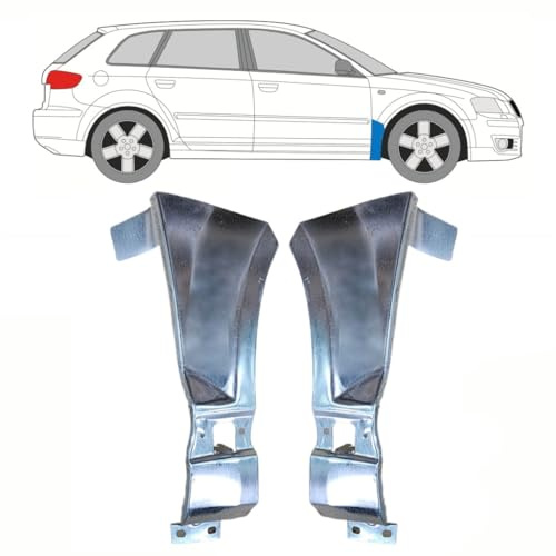 Reparaturblech Kotflügel vorne für Audi A3 8P 2003-2012 / Links+Rechts/Satz
