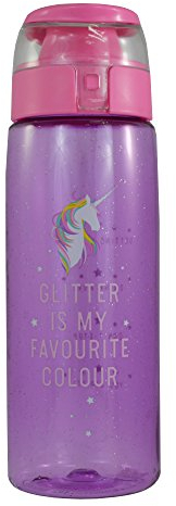 Unicorn Glitter Water/Drinking Bottle - Glitter is My Favourite Colour