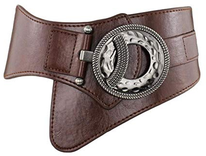 Oyccen Ceinture Large élastique pour Femme Ceinture Extensible Dames Robe Ceintures de Décoration