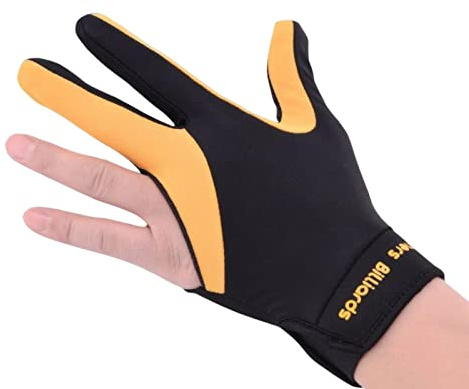 Baoblaze Linkshänder Snooker-Billard-Handschuh elastischem Stoff für Amateure und Profis
