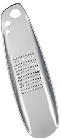 BESTonZON Râpe à Ail Acier Inoxydable Multifonctionnelle Râpe à Gingembre Portable Et Légère Pour Cuisine Outil Pratique De Préparation Alimentaire