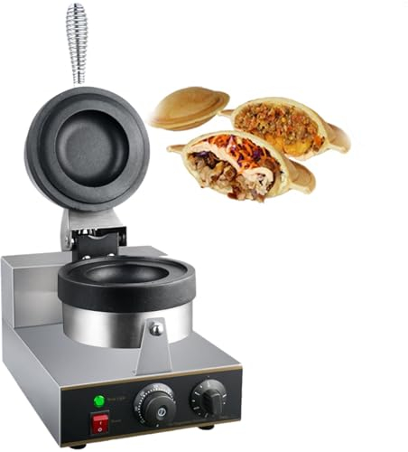 ExoticaBlend Gaufrier Électrique, Presse à Panini, Machine à Sandwich, Crème Glacée, Brioche, Hamburger, Presse à Panini, Plaques Antiadhésives, Contrôle Indépendant De La Température