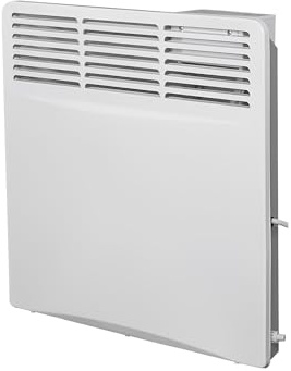 Radiateur électrique Adam Amba 1000W en blanc - Prise UE