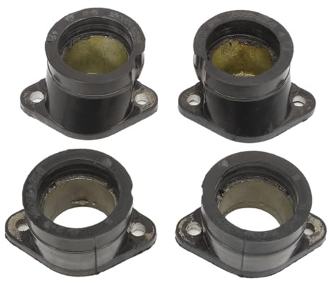 FanPaYY Set collettore aspirazione carburatore Kawasaki ZR750 Zephyr Z750 | Manicotti e gomma aspirazione adattatore interfaccia compatibile ZR-7 ZR-7S moto