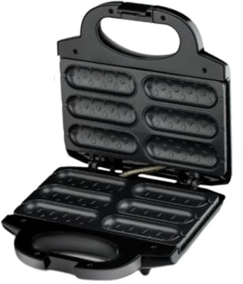 JISADER Fabricant de chiens de maïs, fabricant de hot-dogs, multifonctionnel, bricolage, antiadhésif, ménage, fabricant de hot-dogs, machine à presser les