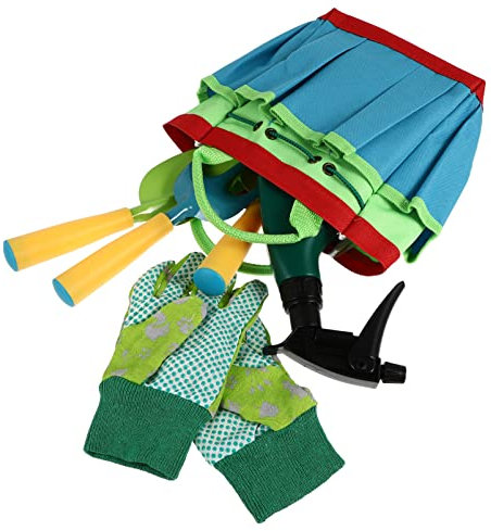 JOINPAYA Palas para Jardinería Kit Herramientas Mini Palas De Hierro Duradero Mango Plástico para Plantar y Aflojar