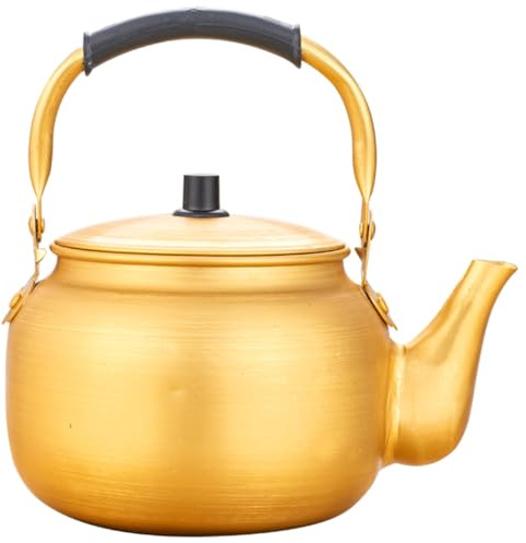 Gatuida Tetera De Aluminio Para Estufa Hervidor De Agua Coreano Resistente Altas Temperaturas Mango Frío Ergonómico Para Té y Cocina Doméstica