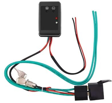 Sistema Allarme Auto Antifurto Dispositivo anti-jammer 12V 24V Immobilizzatore for veicoli Allarme di sicurezza for auto antifurto Interruzione olio a distanza(12V)