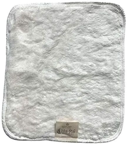 Ha-Ra Natura Pure Reinigungs-Tuch I Bio Baumwoll-Tuch zur schonenden Reinigung I Putztuch für empfindliche Oberflächen I langlebiger Putzlappen in 28 x 23 cm I biologisch abbaubar
