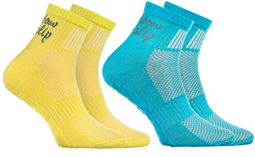 Rainbow Socks – pojkar flickor sneaker bomull antirutiga sportstrumpor