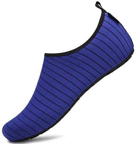 SAGUARO Scarpe Scoglio Uomo Donna Scarpette Mare Leggere Antiscivolo Scarpe Acquatiche per Piscina Immersione Spiaggia Surf, Azzurro 40/41EU