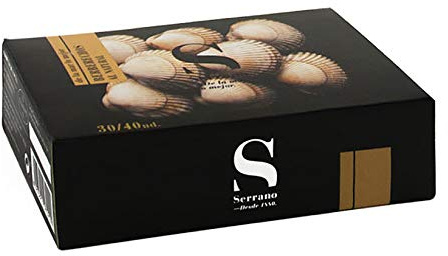 Natürliche Herzmuscheln - Serrano (111 g)