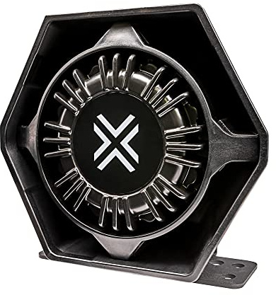 ThunderWave 100W Compact Siren Speaker [126-134 dB] [500-5,000 Hz] [IP66 Waterproof] [Universal Fit Compatible] Police Siren Speaker for Emergency Fire Vehicles POV UTV