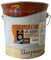 Barpimo Barpidecor Water-Resistant Wood Paint for Indoor/Outdoor Use, Fence/Shed/Furniture - Walnut Colour 4 Litres
