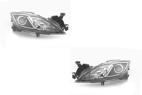 Johns, Scheinwerfer Halogen passend für Mazda 6 GH 08/07-04/10 H9 H11 SET