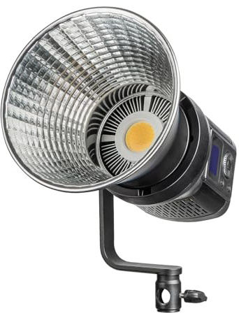 Walimex pro LED Niova Compact Bi-Color 80 W Videoleuchte, Studioleuchte mit Bowens-Anschluss, Videolicht variable Farbtemperatur, leistungsstarkes Dauerlicht