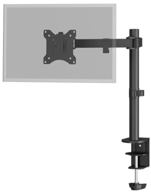 goobay Monitor Desk Mount 17-32 Inch Ergonomic VESA Compatible Up to 8 kg Cable Management - 58528