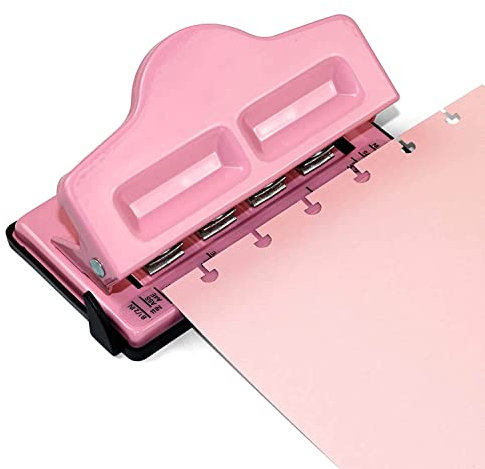 AXBORDER A Perforatrice en forme de champignon à 4 trous - Rose