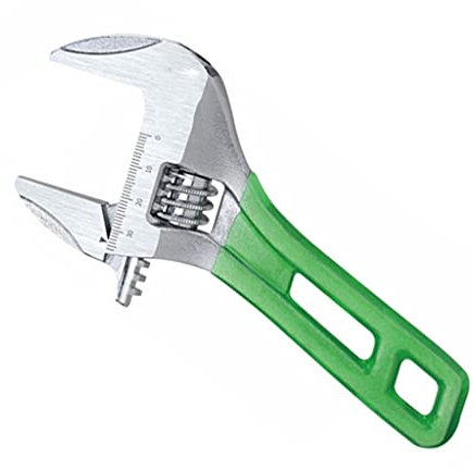 Llave inglesa ajustable de 6/8/10/12 pulgadas, llave de carraca multifunción, llave Universal, llave de extremo abierto grande, herramientas de mano, herramientas de reparación (12 pulgadas)