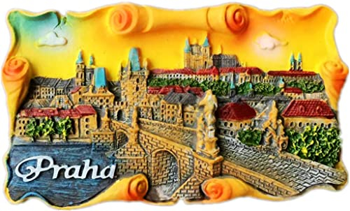 Prag Tschechische Kühlschrankmagnet Kühlschrankmagnet Dekoration Magnet Aufkleber Souvenir Harz Handwerk