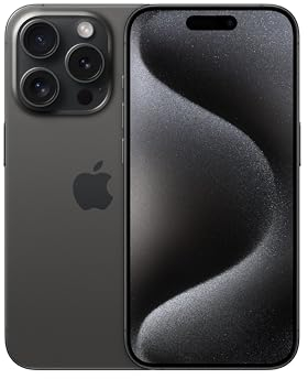 Apple iPhone 15 Pro (256 GB) - Titan Schwarz