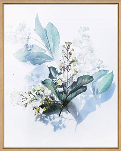 Leon Schattenfugenrahmen für Leinwandbild Rahmen für Canvasbild 40x60 cm Farbwahl Hier Buche Dekor ohne Glas