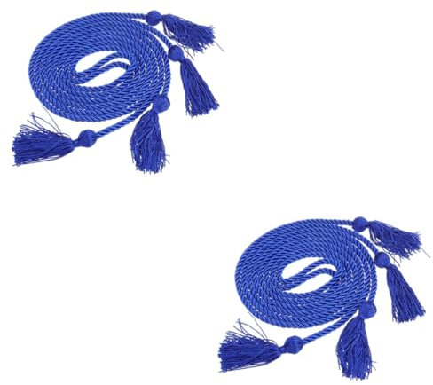 Operitacx 2st Graduierungskordel Schnüre Für Den Abschluss Abschlussparty Kleider Für Den Abschluss Graduierungs-ehrenschnüre Mini-strickmützen De Graduacion Kabel Weben Kleinkind Krone