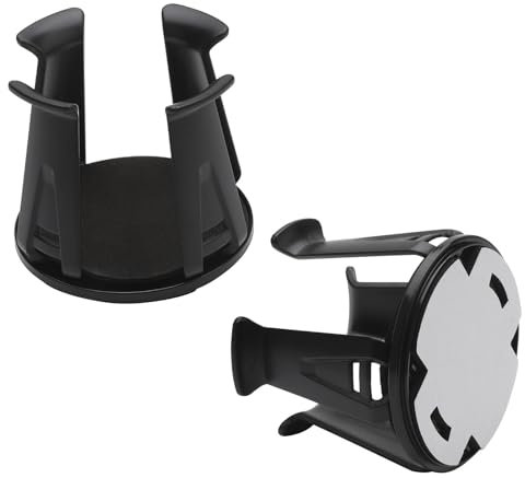 Lot de 2 Porte-gobelets de Voiture - Porte-gobelets universels pour Voiture - Convient pour Boissons en canette, gobelets isothermes, Eau minérale, aromathérapie de Voiture