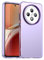 YUEQIAN Matte Case for Oppo Reno 12F 4G/Oppo Reno 12 FS 5G (Reno12 F 5G), Ultra Thin Frosted Translucent Hard PC Back Anti-Fingerprint Cover, Soft Frame TPU Bumper Shockproof Anti-Drop Case. Purple
