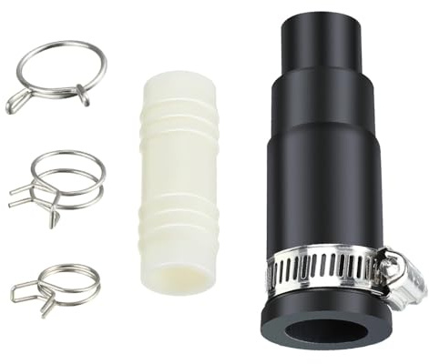 Laroal Anschlussset für Geschirrspüler, Adapter für Ablaufschlauch von der Müllentsorgung zum Anschluss des Ablaufschlauchs von der Spülmaschine, Reduzierstück