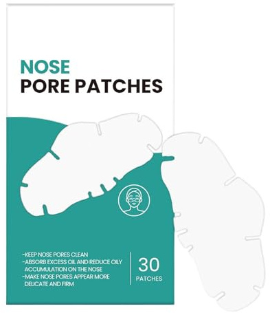 Nase Pimple Patches, 30 Stück Sanfte Gesicht Reinigung Strips, Gesicht Nase Poren Pickel Pflaster Für Täglich Reise Morgen Über Nacht Empfindliche Ölige Trockene Frauen Teenager