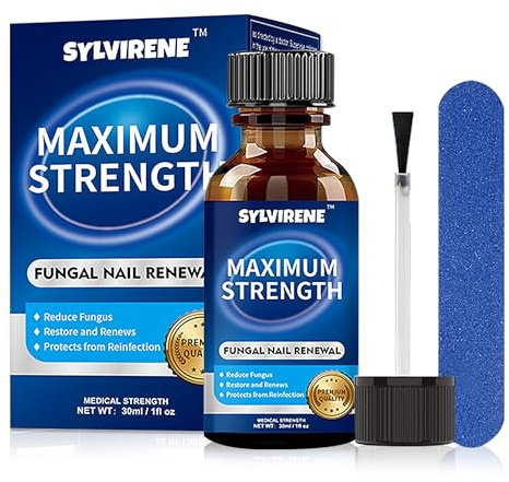 Nail Fungus Liquid 30ml, Toe Nail Fungus for Athletes Foot, Thick, Broken, Discolored & Damaged Nail, Restores the Natural Appearance of Nails