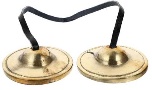 Homoyoyo Handgefertigte Meditative Kupferne Meditationsglocke mit Tragbarem Design und Klangvollem Ton für Yoga und Musik