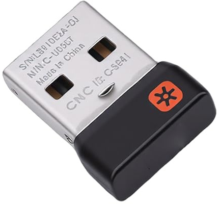 VBESTLIFE Receptor Unificador USB Compatibilidad Ligera y Universal, Conexión MK235 MK245 MK270 MK275 MK295 MK315 MK345, Conveniente para Múltiples Dispositivos