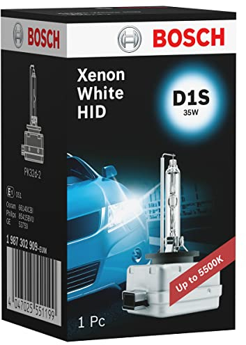 Bosch D1S Xenon White HID Lámpara para faros, 35 W PK32d-2, Lámpara x1