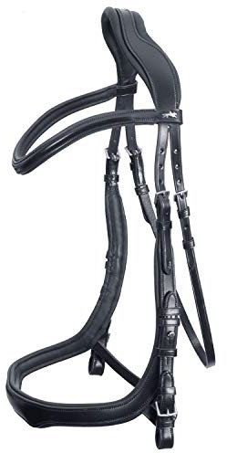 Schockemöhle Equitus Delta Trense anatomisch Spezial Größe: P2 Farbe: Black/Silver