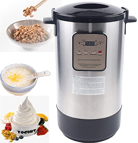 HUMNZR YaourtièRe Automatique De 12 L, RéCipient De Yaourt à Faire Soi-MêMe à La Maison, Machine De Fermentation Automatique De Yogourt à TempéRature Constante, Machine à Vin De Riz