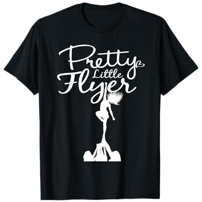 Pretty Little Flyer – Lustiges Cheerleading Squad T-Shirt T-Shirt