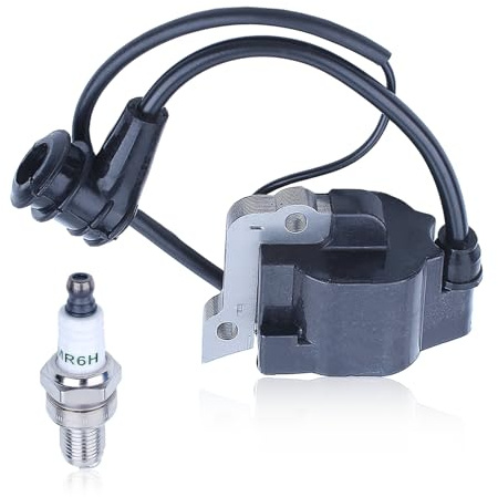 Adefol Zündspule für Honda GX35 UMK435 HHT35 HHT35S UMK435, 30500-Z0Z-013 | für Honda UMK435T UMK435U2NT UMK435UENT Rasenmäher, Zündspule mit Zündkerze Ersatzteile OEM 30500-Z3F-003 30500-Z3F-013